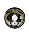 Front view of left 10 inch electric brake assembly part number 4701-L.