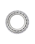 Top view of trailer axle wheel bearing part number L-44649.