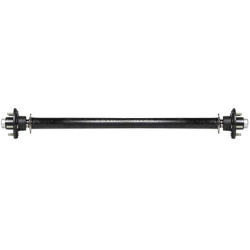3500 lb Trailer Axle With Idler Hubs | Round Straight | Trailer Axle Store